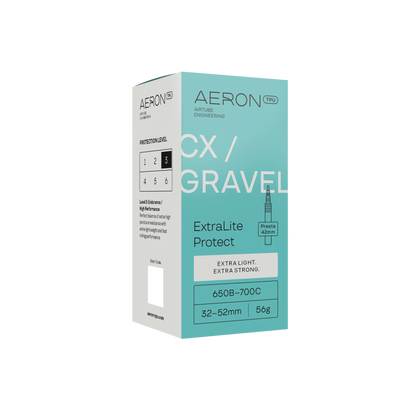 Cámara de Aire AERON ExtraLite Protect CX-Gravel 650b/700x32-52mm
