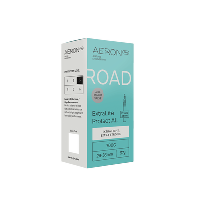 Cámara de Aire AERON ExtraLite Protect Válvula Alu Carretera 700x23-28mm