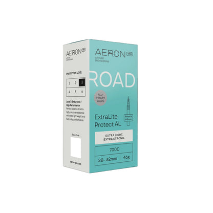 Cámara de Aire AERON ExtraLite Protect Válvula Alu Carretera 700x28-32mm