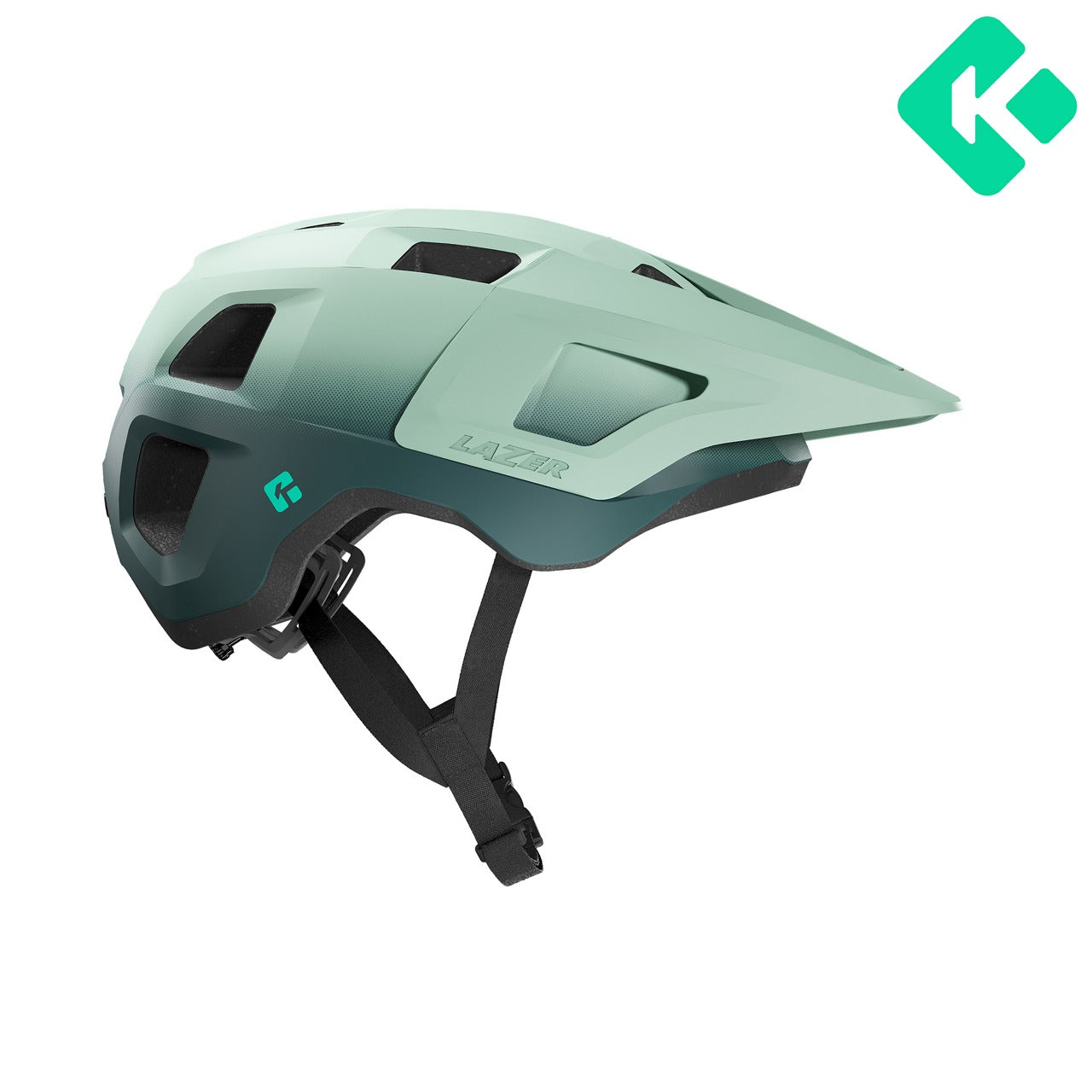 Casco MTB LAZER FINCH KINTEICORE Verde Menta Mate