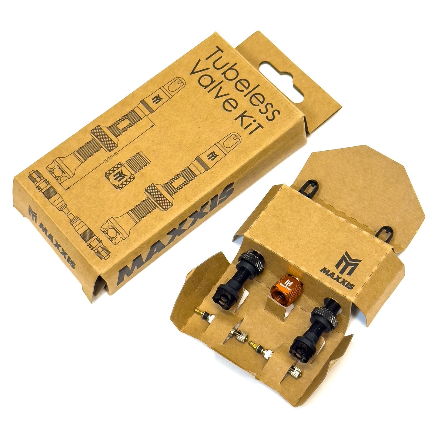 MAXXIS Kit de válvula Tubeless 50mm