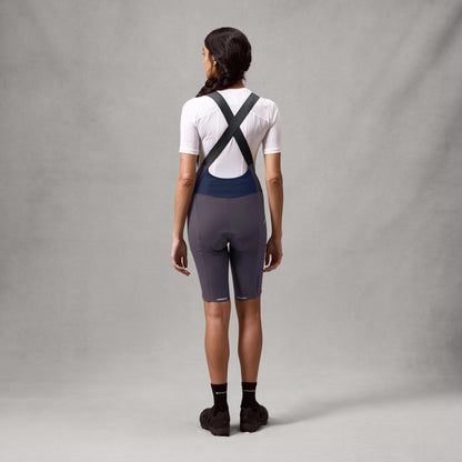 Culote Corto con Tirantes ENDURA ALLTRACK RIDE Mujer Carbon Gris