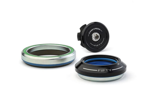 CANE CREEK 50 Juego de dirección cónico, 1 1/8"-1.5",IS42/28.6/H9 | IS52/40/H1