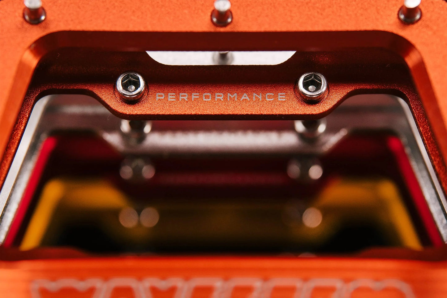Pedales planos WOLF TOOTH WAVEFORM PERFORMANCE rojos
