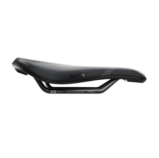 Sillín WTB SOLANO SL 157mm Raíles de carbono Negro