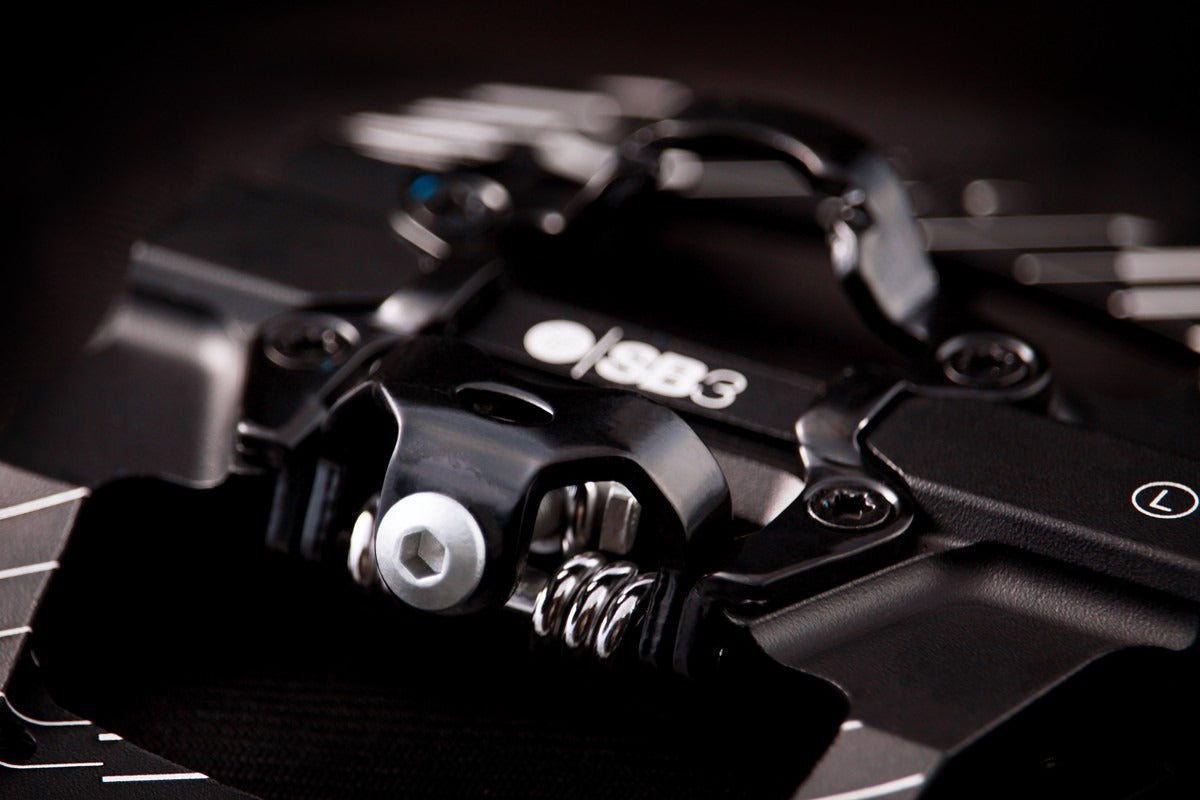 Pedales semiautomáticos SB3 KROMA Negro