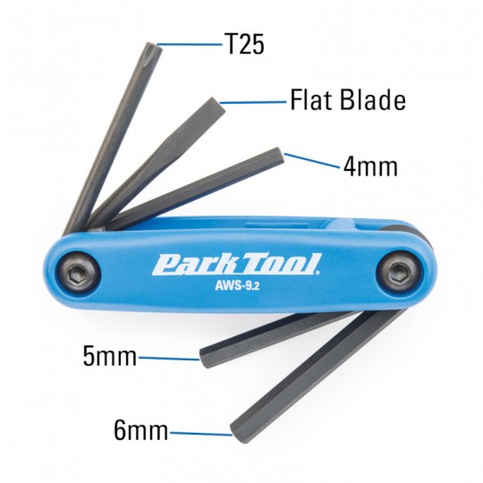 Multiherramienta PARK TOOL AWS-9.2 (5 herramientas)