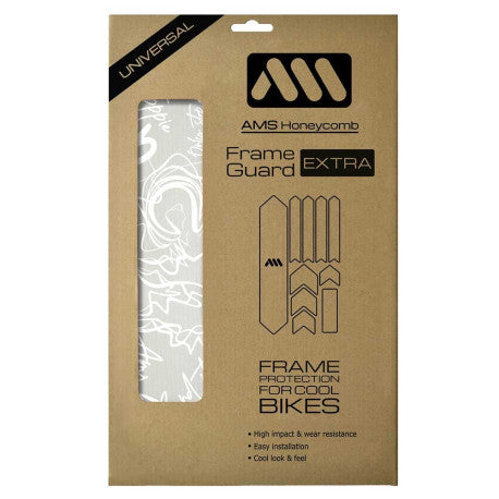 Protector de marco adhesivo ALL MOUNTAIN STYLE EXTRA Signature Blanco