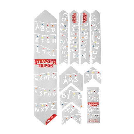 ALL MOUNTAIN STYLE EXTRA Protector de marco Stranger Things Lights Blanco