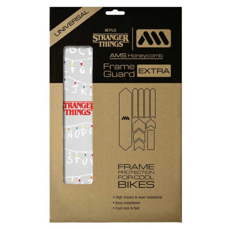 ALL MOUNTAIN STYLE EXTRA Protector de marco Stranger Things Lights Blanco