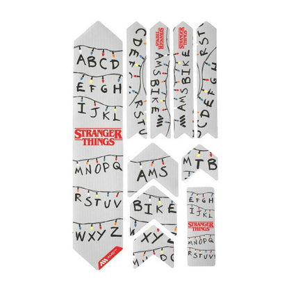 Protección Adhesiva para Cuadro ALL MOUNTAIN STYLE EXTRA Stranger Things Lights Negro