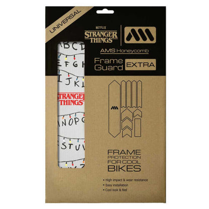 Protección Adhesiva para Cuadro ALL MOUNTAIN STYLE EXTRA Stranger Things Lights Negro