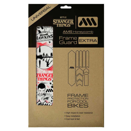 ALL MOUNTAIN STYLE EXTRA Protector de montura Stranger Things UpsideDown Negro