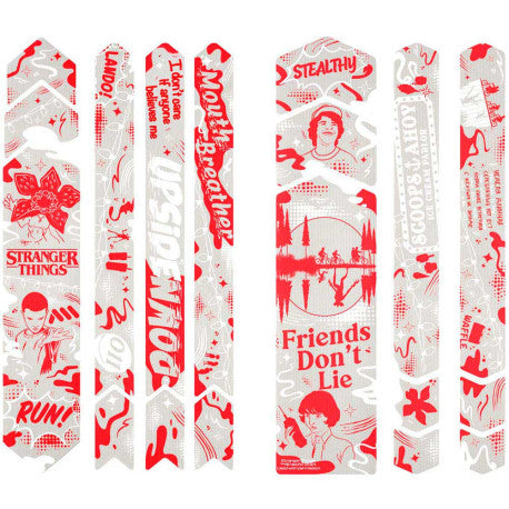 Protector de montura ALL MOUNTAIN STYLE FULL Stranger Things UpsideDown Blanco