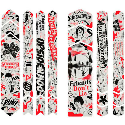 Protección Adhesiva para Cuadro ALL MOUNTAIN STYLE FULL Stranger Things UpsideDown Negro