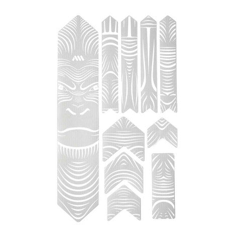 ALL MOUNTAIN STYLE EXTRA Ape Protector de marco adhesivo blanco