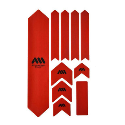 Protección Adhesiva para Cuadro ALL MOUNTAIN STYLE EXTRA Rojo