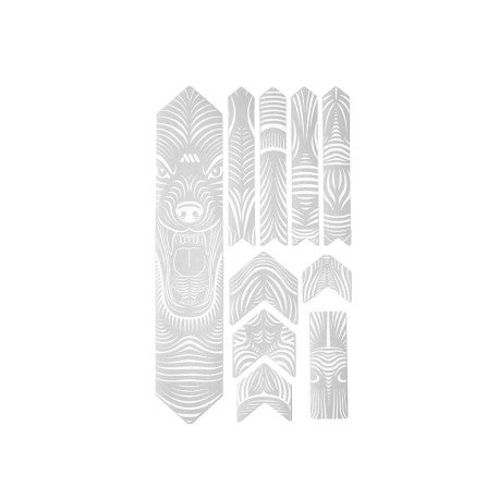 ALL MOUNTAIN STYLE EXTRA Protector de marco adhesivo blanco