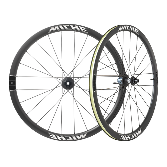 Par de ruedas MICHE KLEOS RD DX36 Tubeless Ready (Center Lock) Team Edition