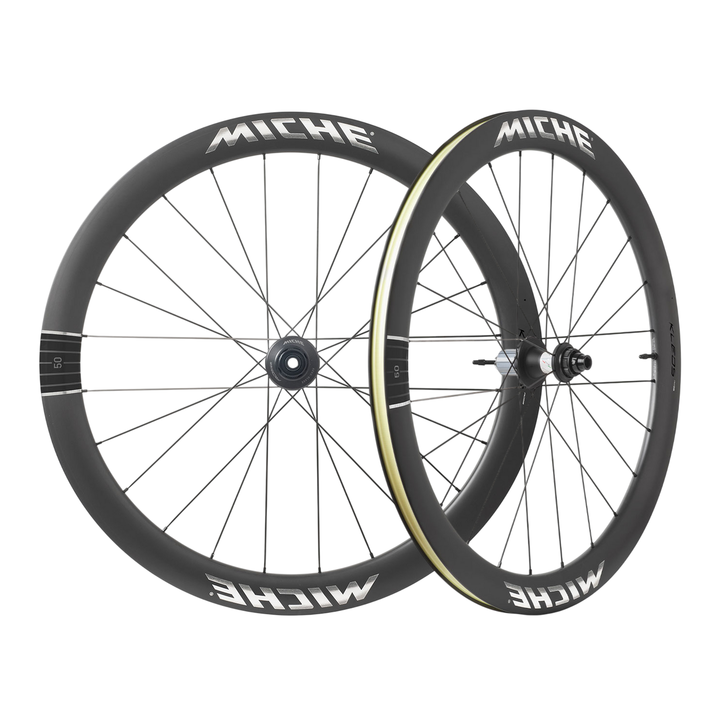 Par de ruedas MICHE KLEOS RD DX50 Tubeless Ready (Center Lock) Team Edition