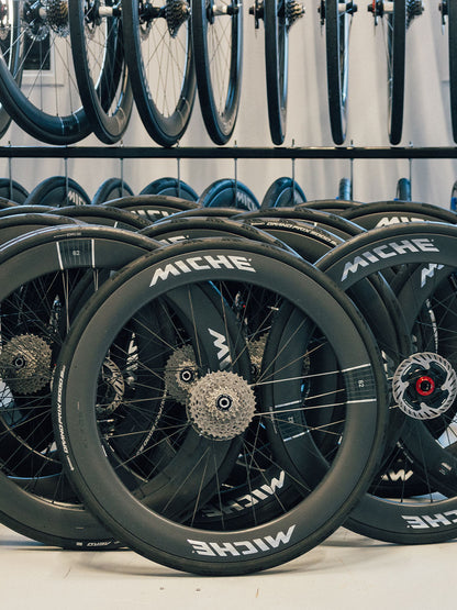 Par de Ruedas MICHE KLEOS RD DX62 Tubeless Ready (Center Lock) Team Edition