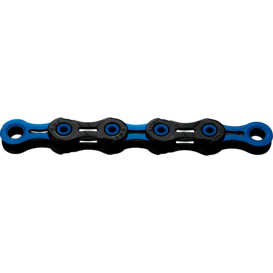 Cadena KMC DLC12 12V Negro/Azul encerado