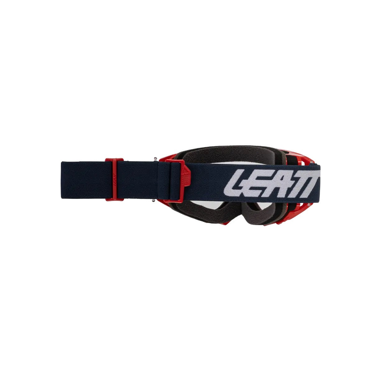 Máscara LEATT VIZION 3.5 Rojo Escudo Transparente