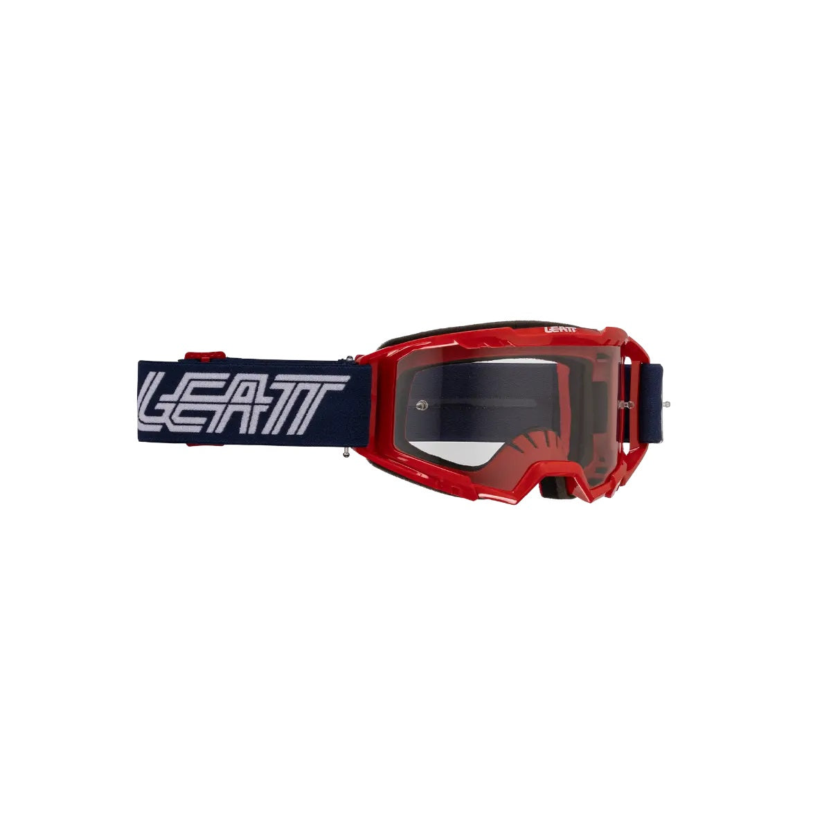 Máscara LEATT VIZION 3.5 Rojo/Azul Pantalla Transparente