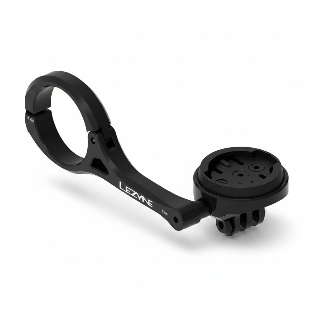 Soporte para manillar LEZYNE para GPS GARMIN/WAHOO/LEZYNE, negro