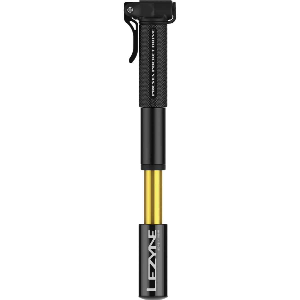 Bomba de mano LEZYNE PRESTA POCKET DRIVE negra