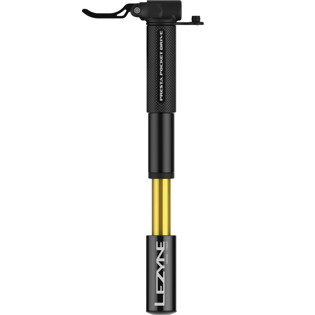 Bomba de mano LEZYNE PRESTA POCKET DRIVE negra