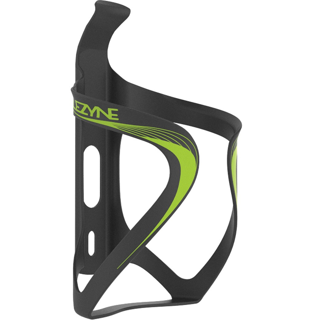 Portabidón LEZYNE CARBON TEAM negro/verde