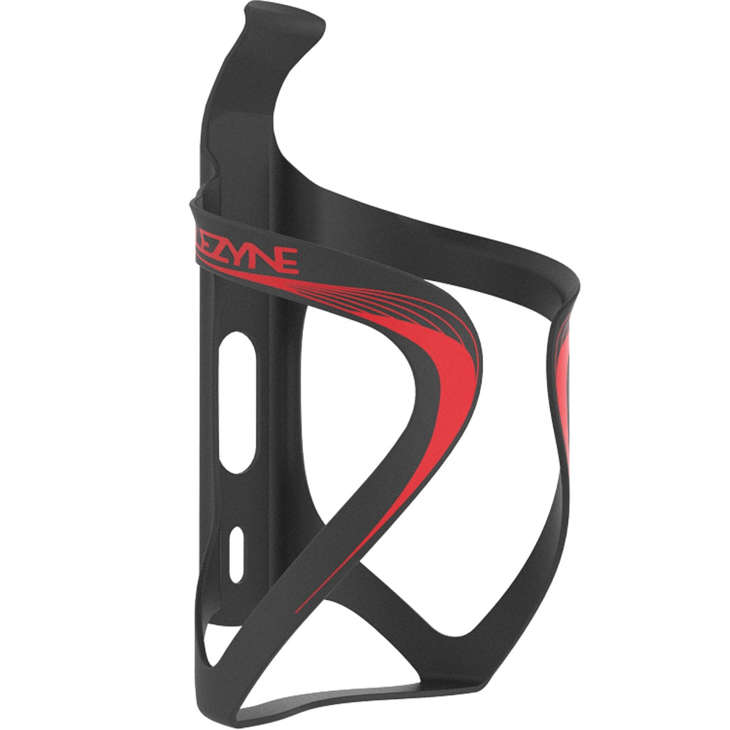 Portabidón LEZYNE CARBON TEAM negro/rojo