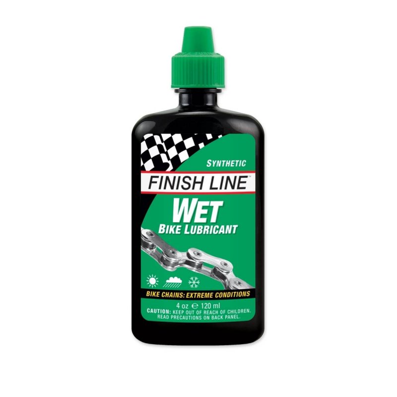 Lubricante para cadenas FINISH LINE WET LUBE - Condiciones extremas (120ml)