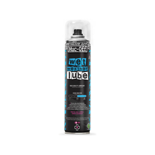 Lubricante para Todas las Condiciones para Cadena en Spray MUC-OFF WET WEATHER CHAIN LUBE (400 ml)