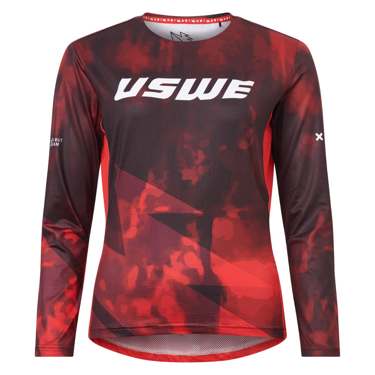 Maillot manga larga USWE LUFTIG MTB Mujer Rojo