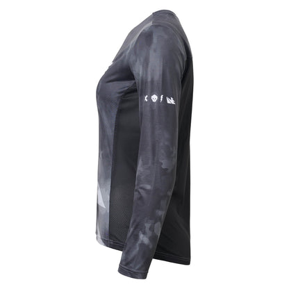 Maillot USWE LUFTIG MTB Manga Larga Mujer Negro