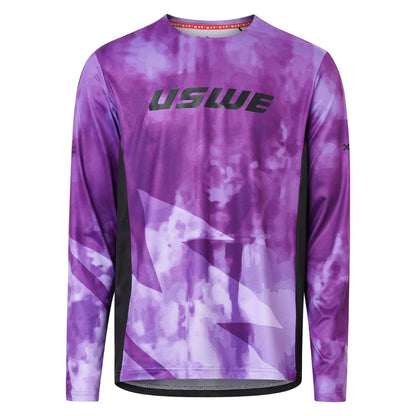 Maillot USWE LUFTIG MTB Mangas Largas Violeta