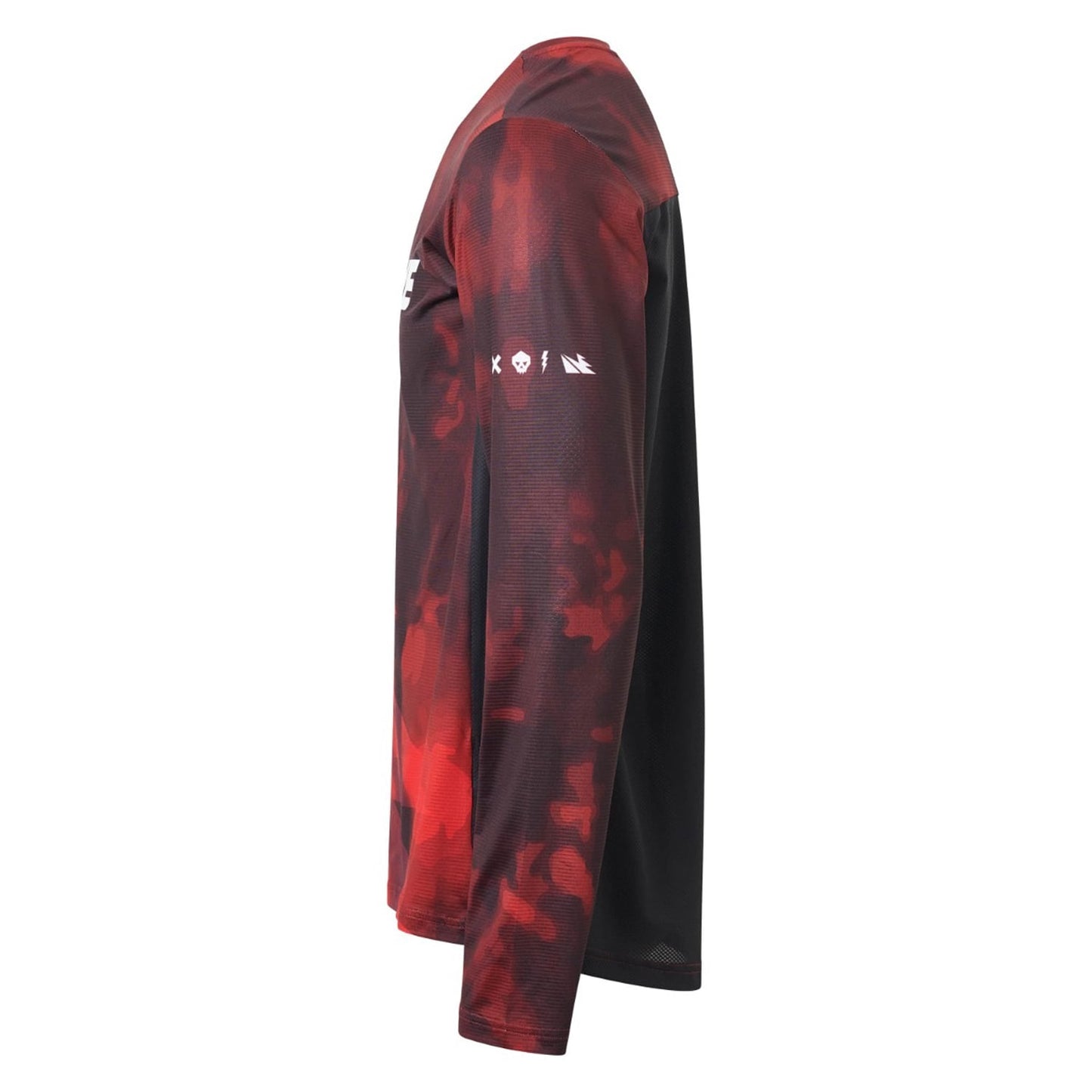 Maillot USWE LUFTIG MTB Manga Larga Rojo