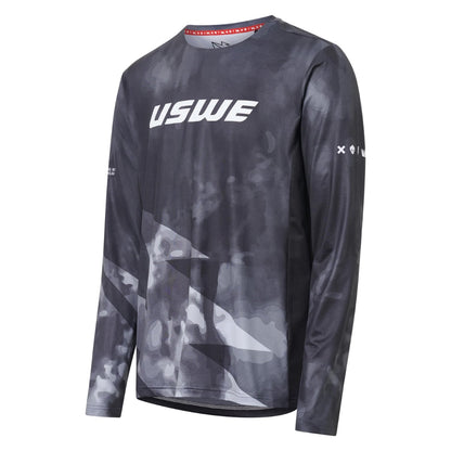 Maillot USWE LUFTIG MTB Mangas Largas Negro