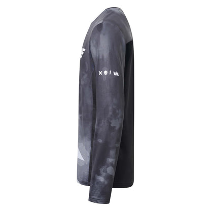 Maillot USWE LUFTIG MTB Mangas Largas Negro