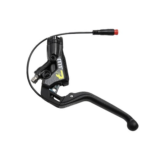 Maneta completa MAGURA MT7e HIGO NO, contacto normalmente abierto, de aluminio para 4 dedos con extremo esférico