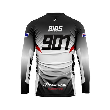 Maillot INSPYRE Mangas Largas Team Replica Bias