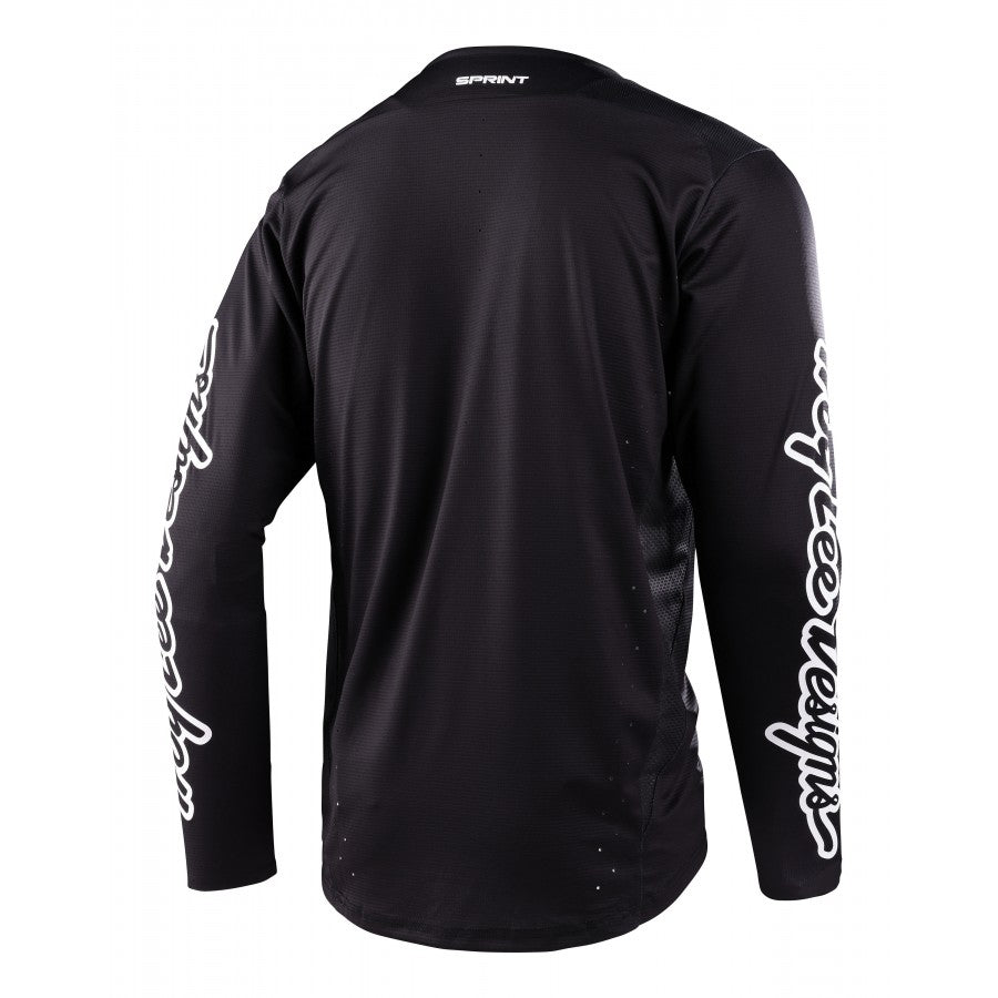 Maillot manga larga TROY LEE DESIGNS SPRINT ICON Negro