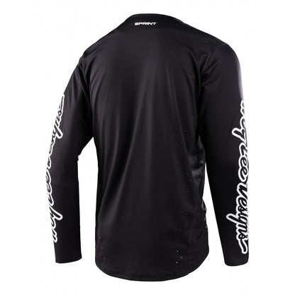 Maillot TROY LEE DESIGNS SPRINT ICON Mangas Largas Negro