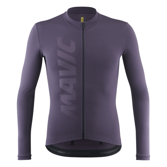 Maillot MAVIC AKSIUM THERMO Manga larga Púrpura