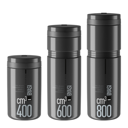 Botella para herramientas ELITE BYASI Negro/Gris