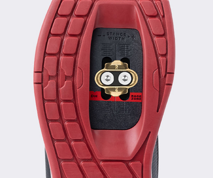Zapatillas MTB CRANKBROTHERS MALLET SPEED LACE CLIP CLASSICS EDITION Negro/Rojo