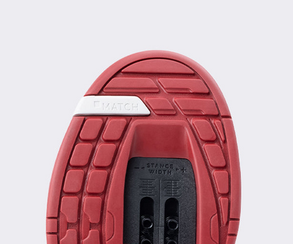 Zapatillas MTB CRANKBROTHERS MALLET SPEED LACE CLIP CLASSICS EDITION Negro/Rojo