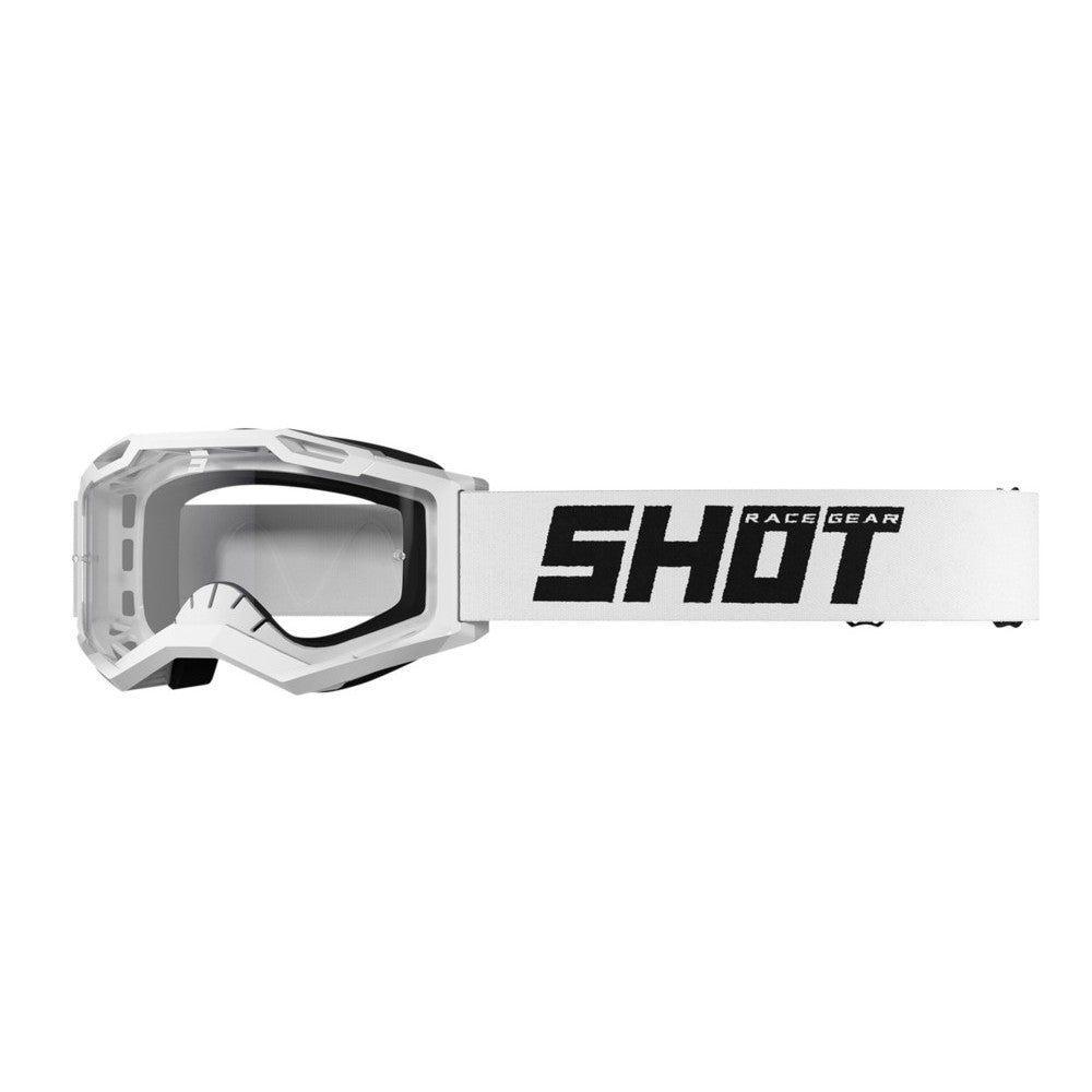 Gafas Shot Assault 2.0 Solid blancas brillantes